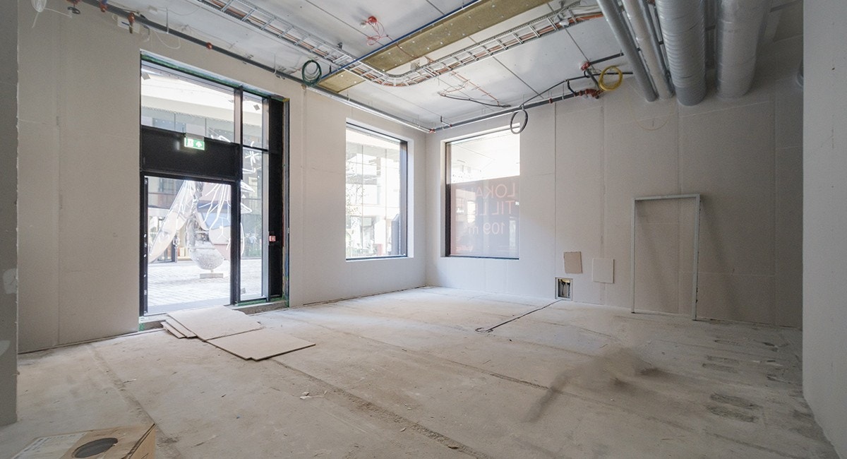 Butikklokale på 109 kvm BTA Galleribilde