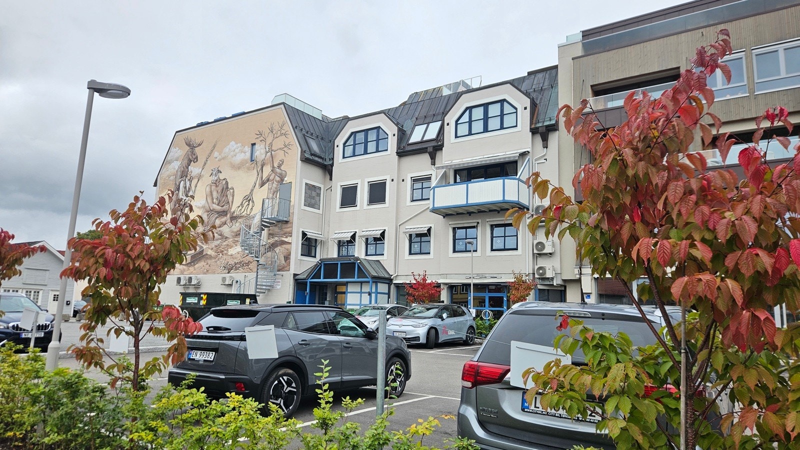 Fasade mot vest Galleribilde