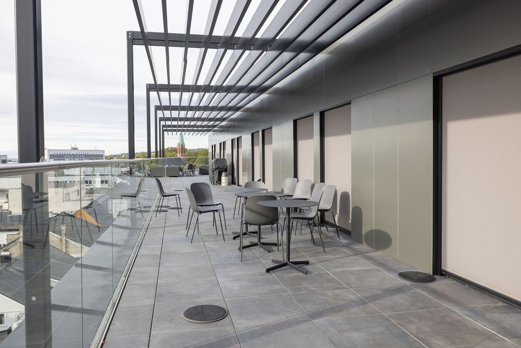 Takterrasse Galleribilde