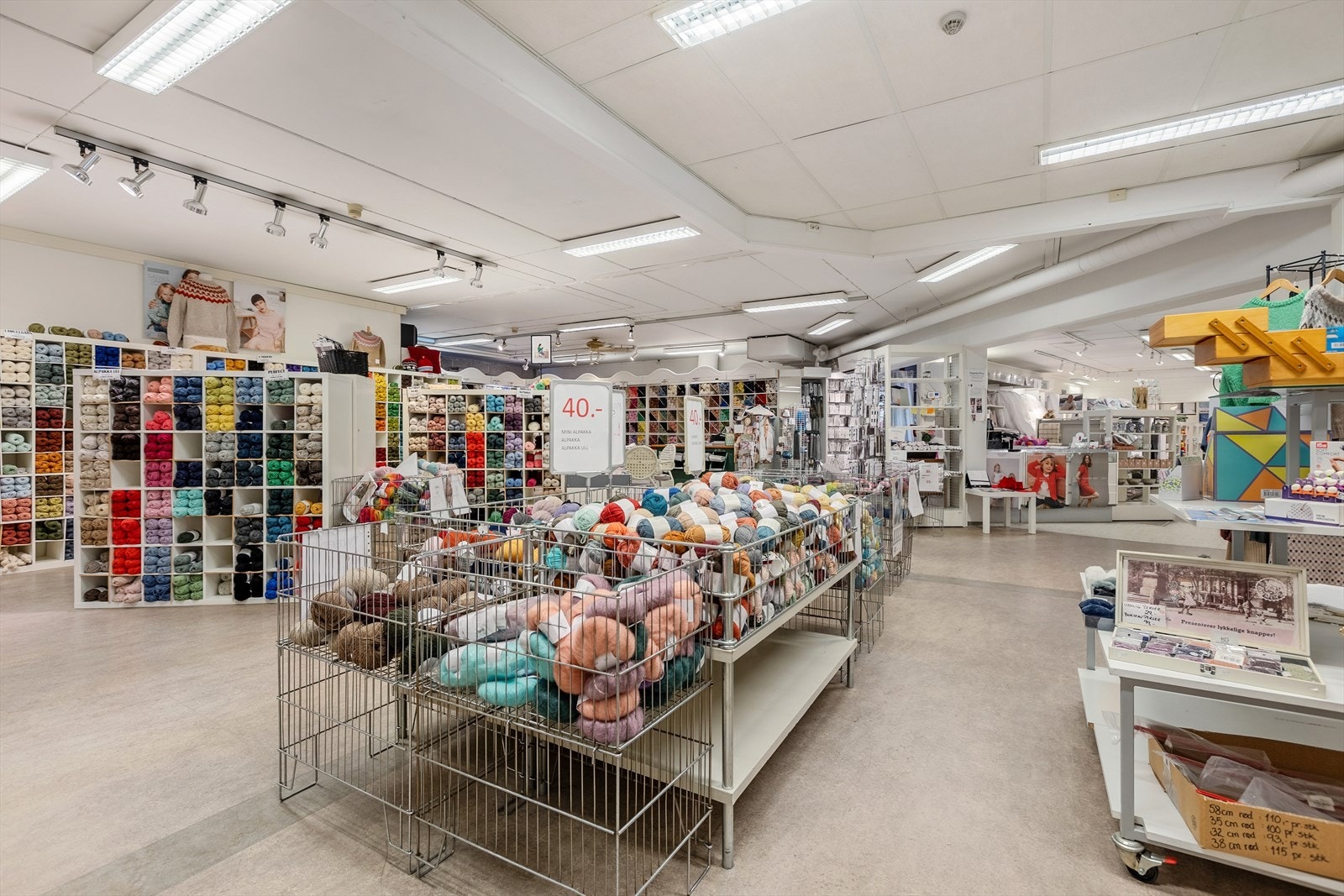 Næringslokaler i plan 2 utleid til Marie Madslien AS Galleribilde