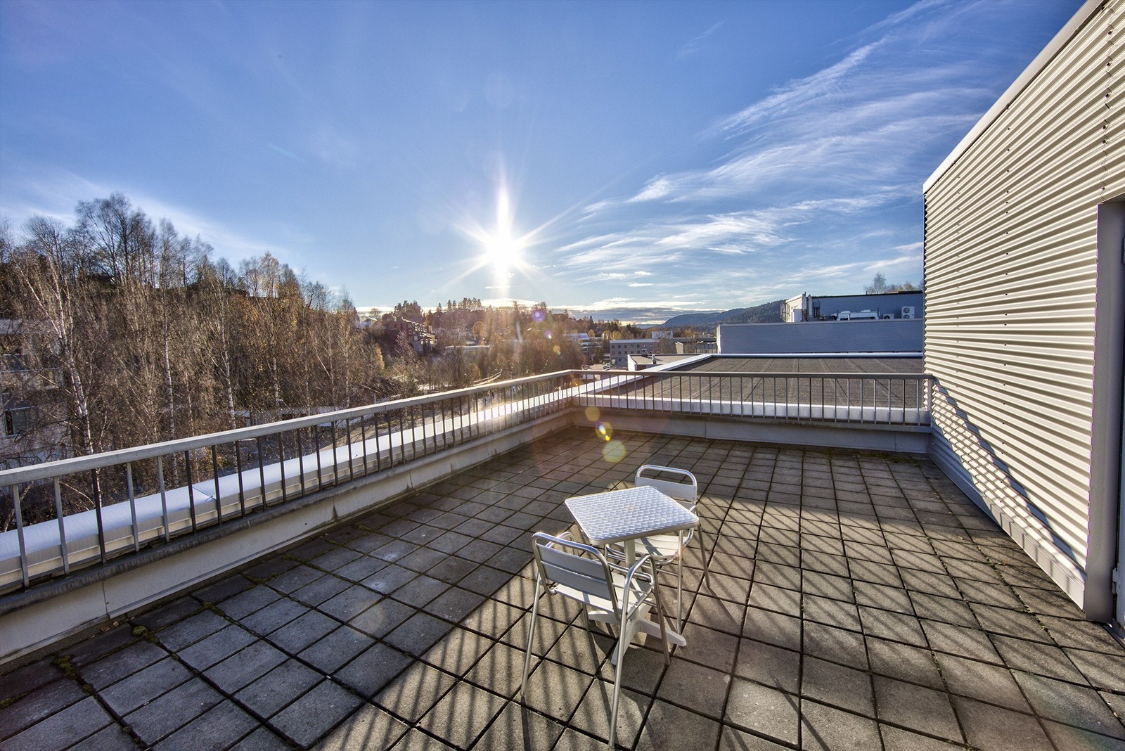 Felles takterrasse Galleribilde