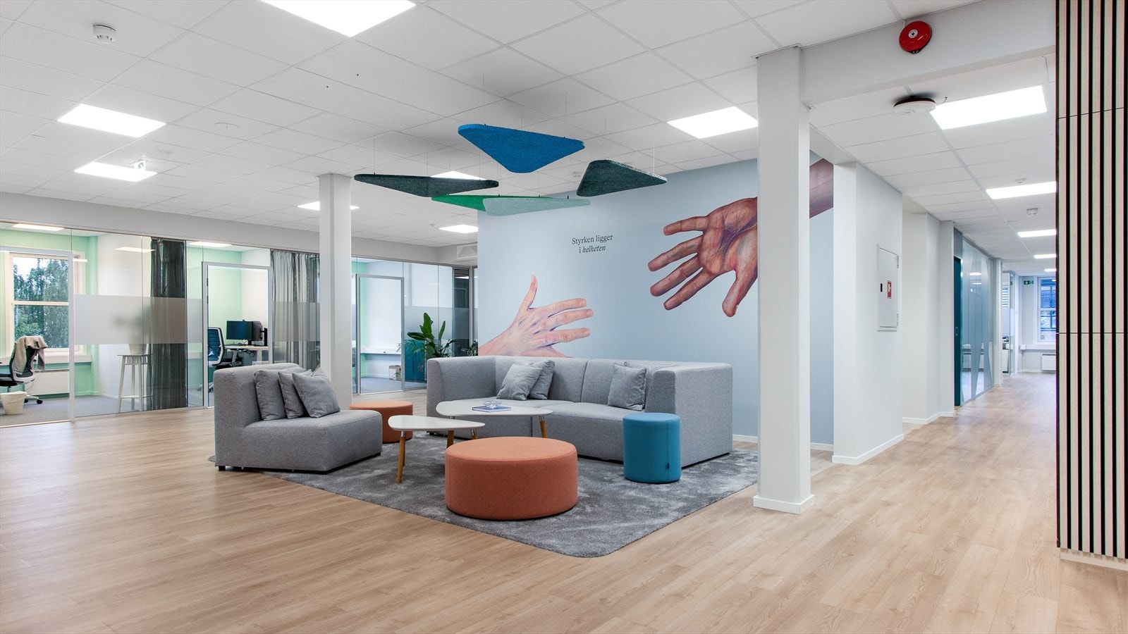 Eksempel sosial sone/mingleareal Galleribilde