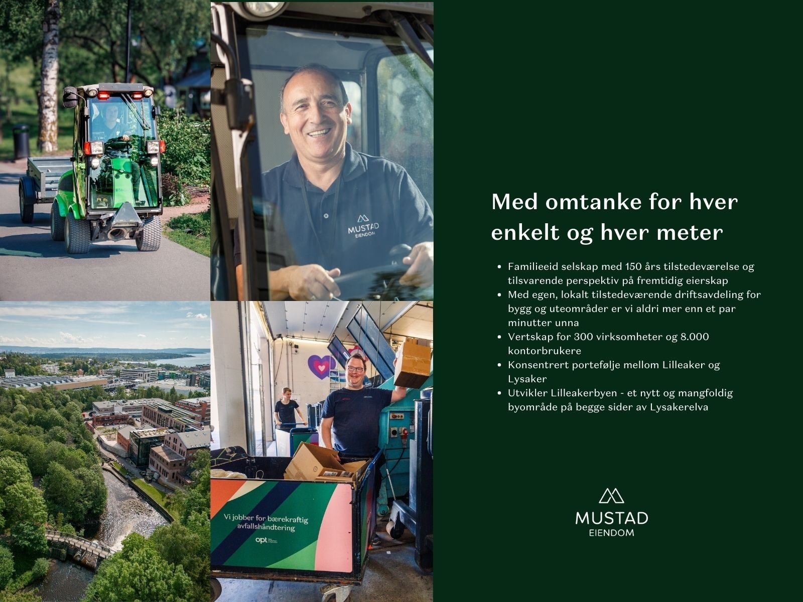 Omtanke for hver enkelt og hver meter Galleribilde