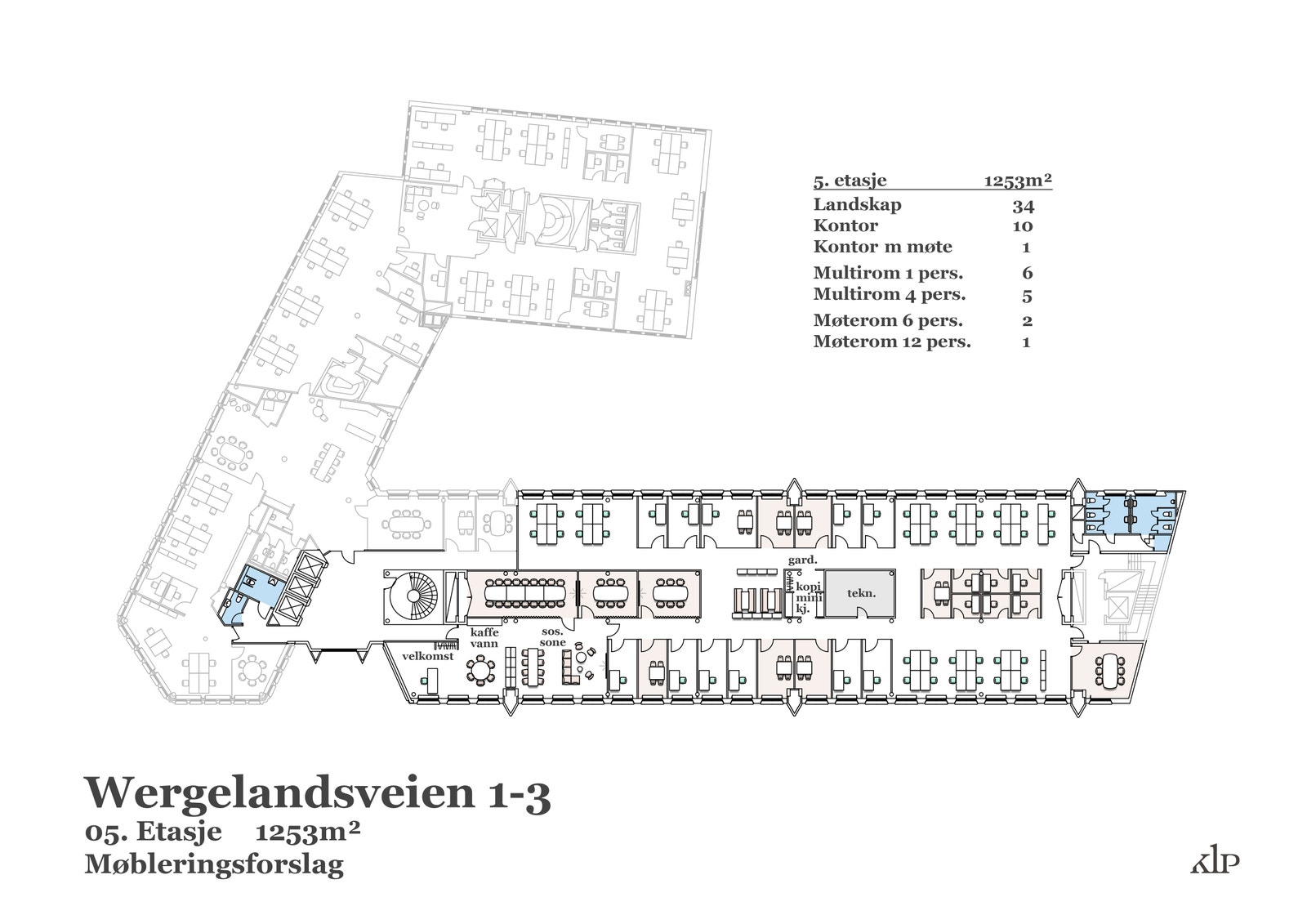 plan 5 1253 kvm BTA Galleribilde