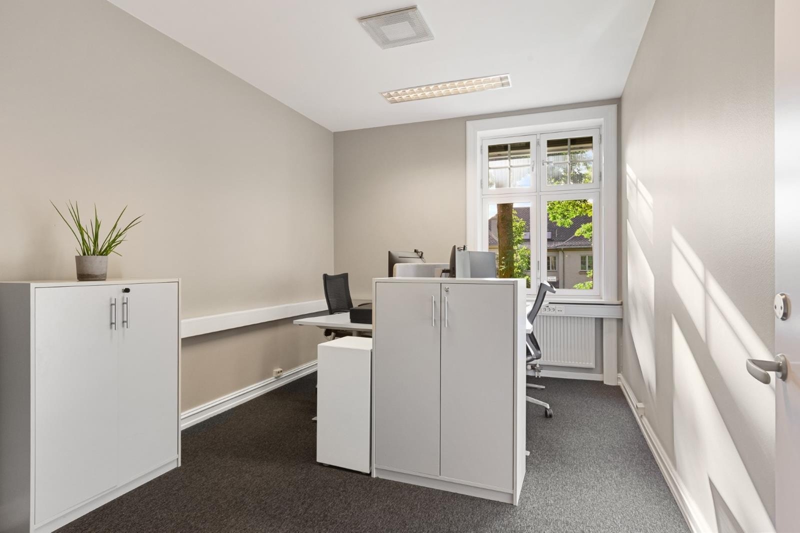 Mange arealeffektive rom i ulike størrelser. Galleribilde