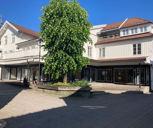 Sørmegleren næring har gleden av å presentere for salg en romslig næringsseksjon i bygård på gateplan med beste beliggenhet i Grimstad Galleribilde