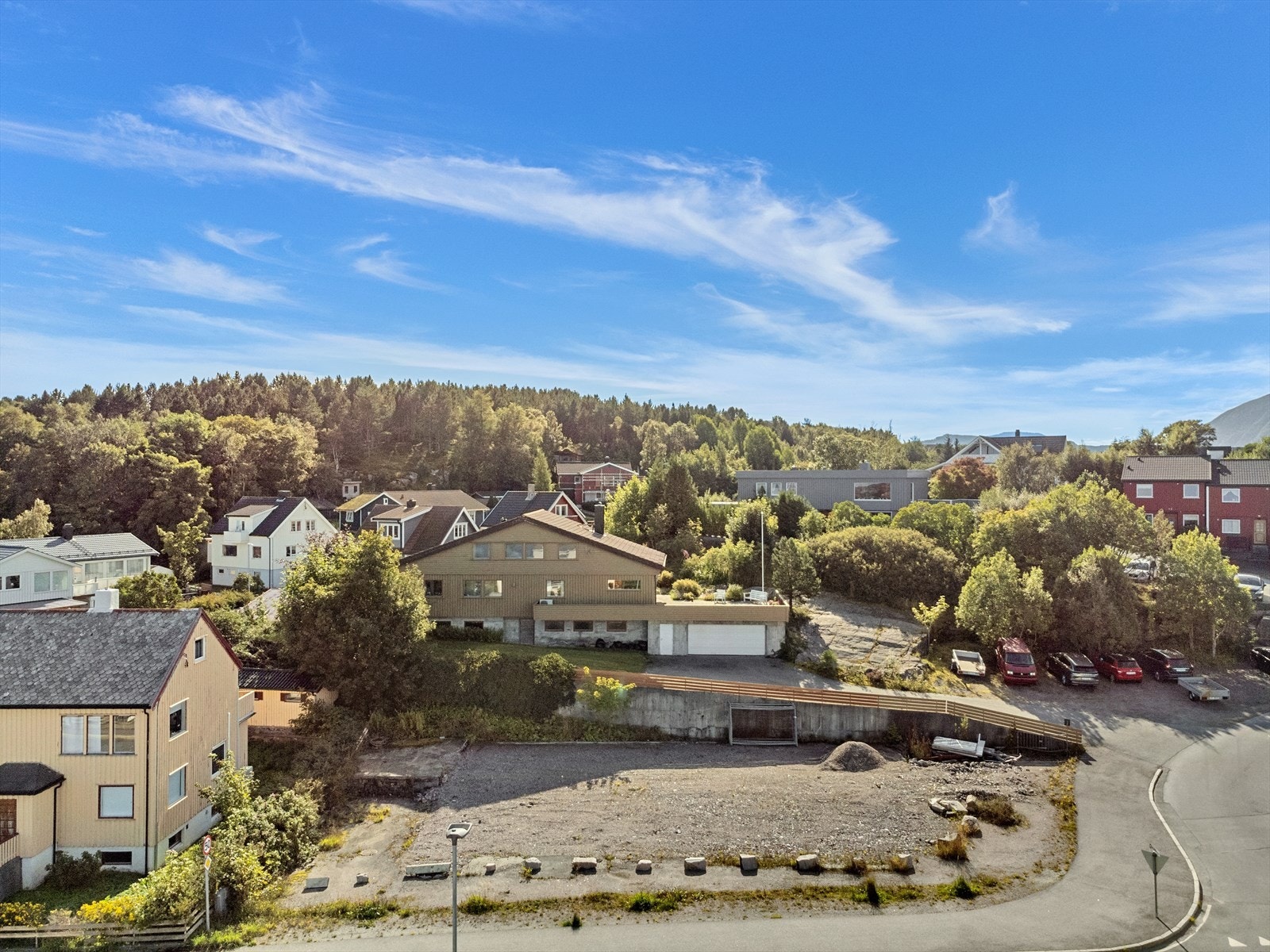 Dronefoto Galleribilde