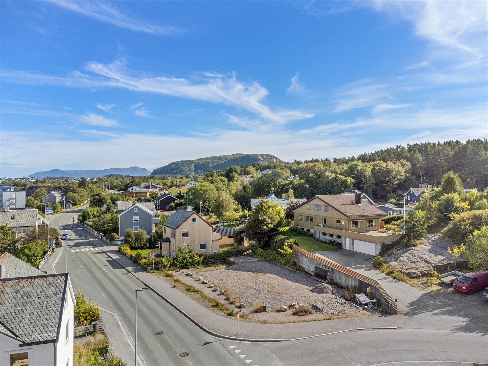 Dronefoto Galleribilde