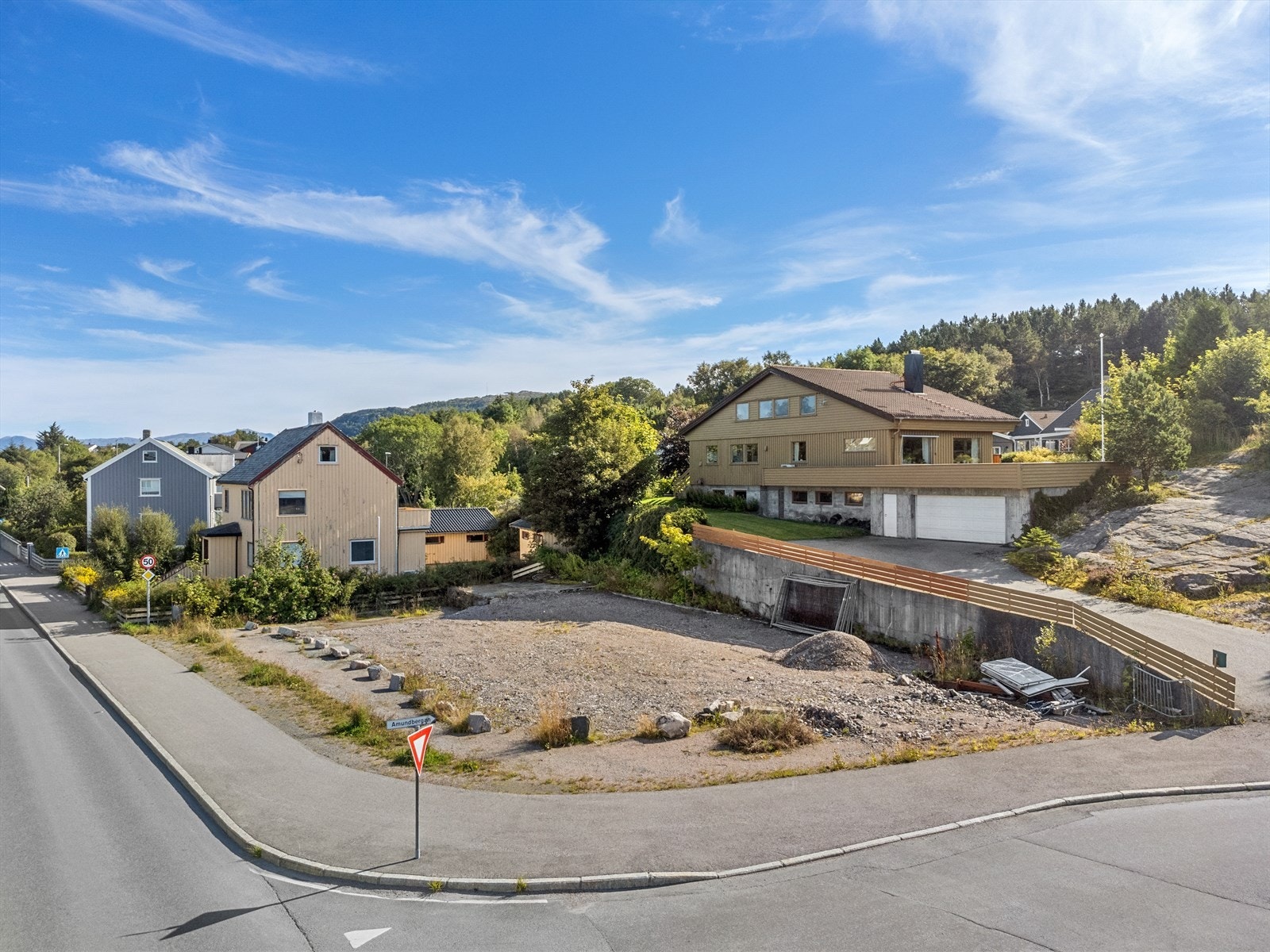 Dronefoto Galleribilde