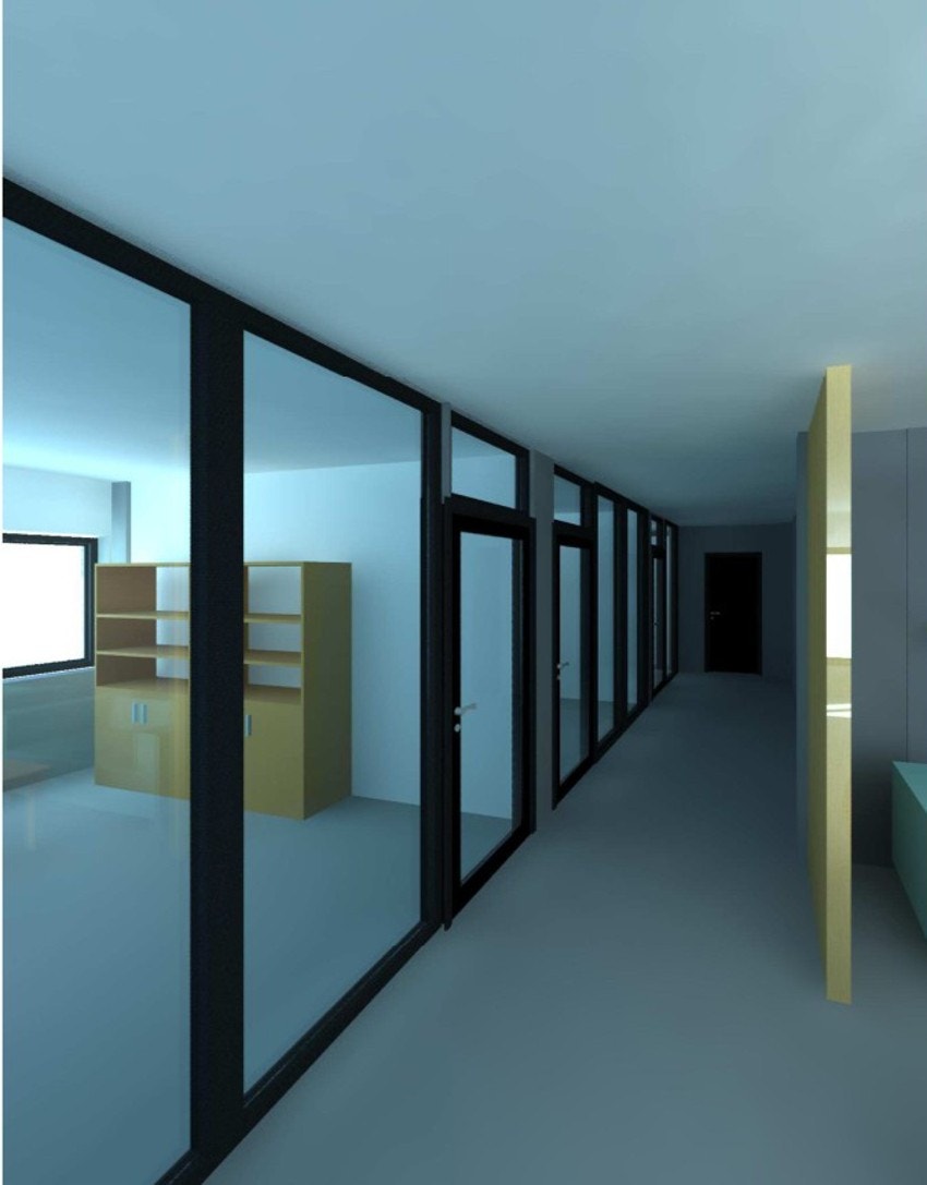 Interiørskisse Galleribilde