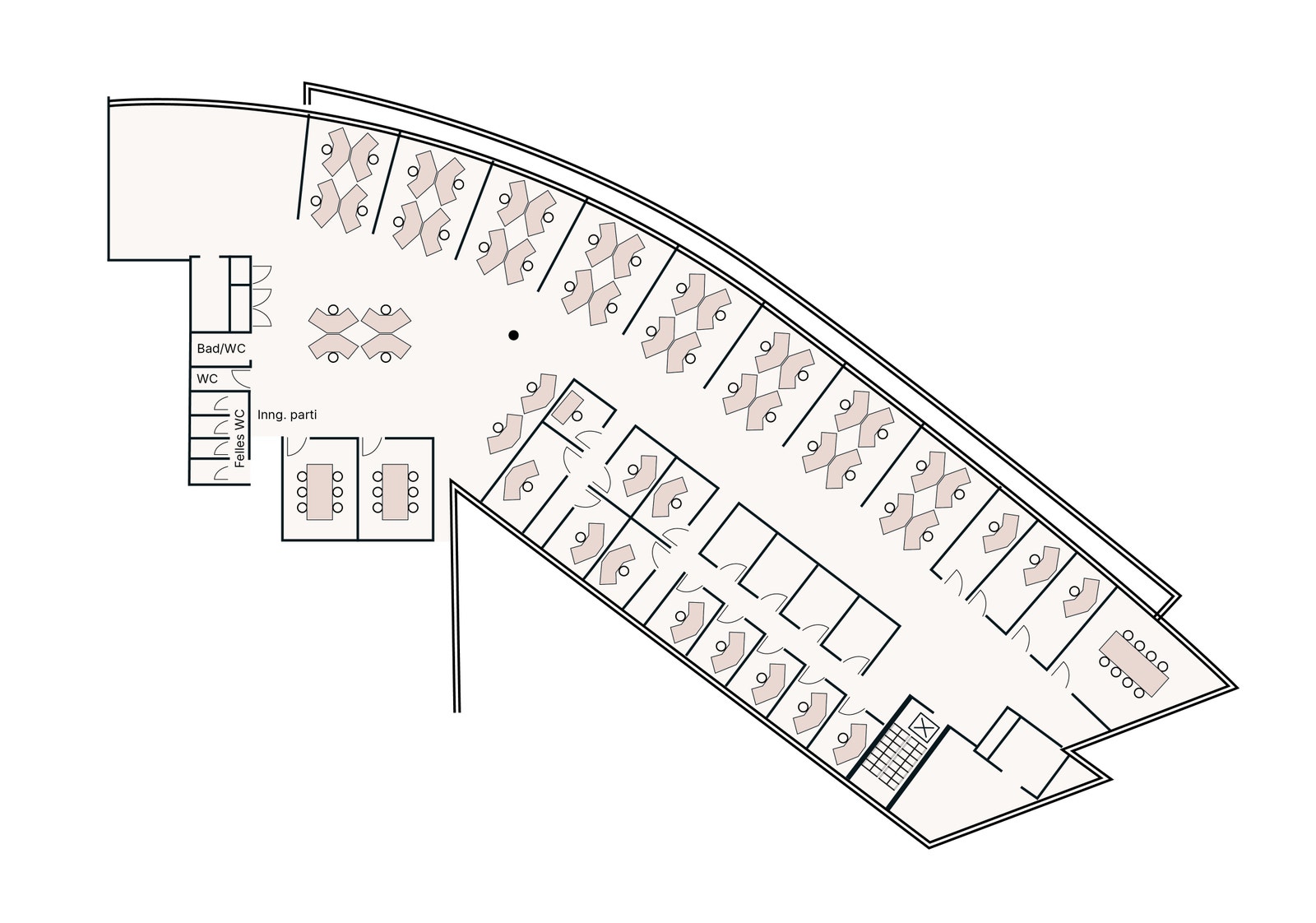 Planskisse Galleribilde