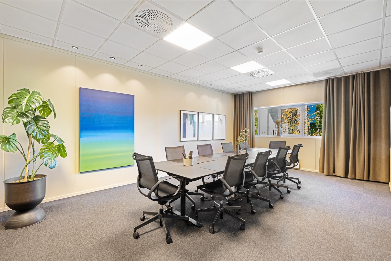 Utsnitt fra eiendommen - Eksempel på materialvalg og fargevalg Galleribilde