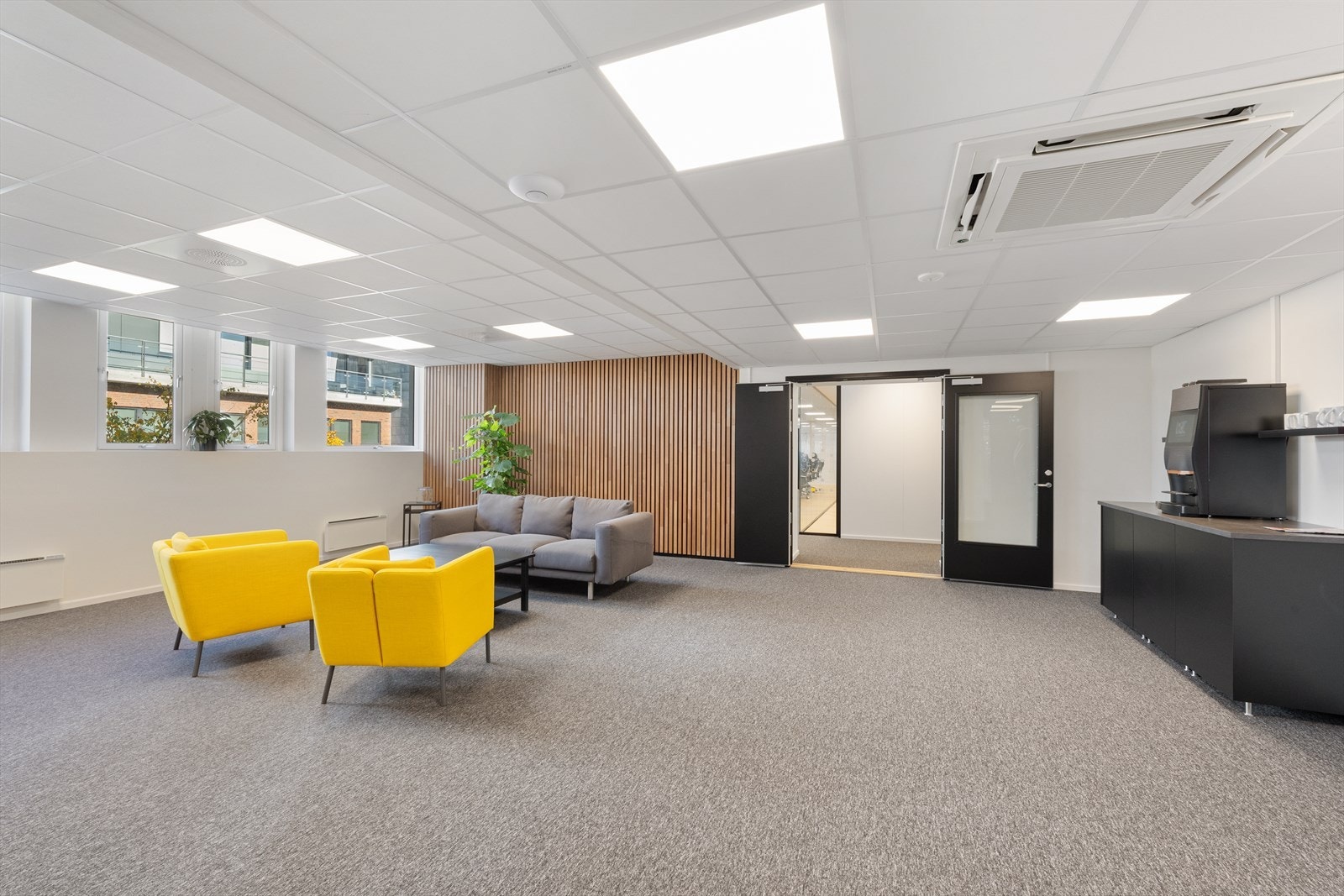 Utsnitt fra eiendommen - Eksempel på materialvalg og fargevalg Galleribilde