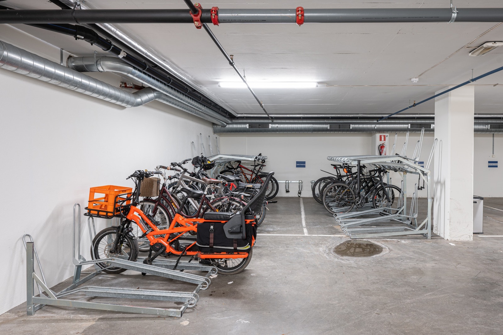 Sykkelparkering Galleribilde