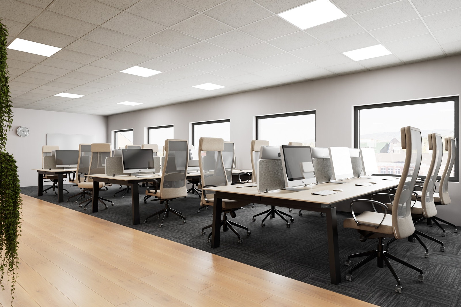 Forslag til ny innredning med faktiske mål Galleribilde