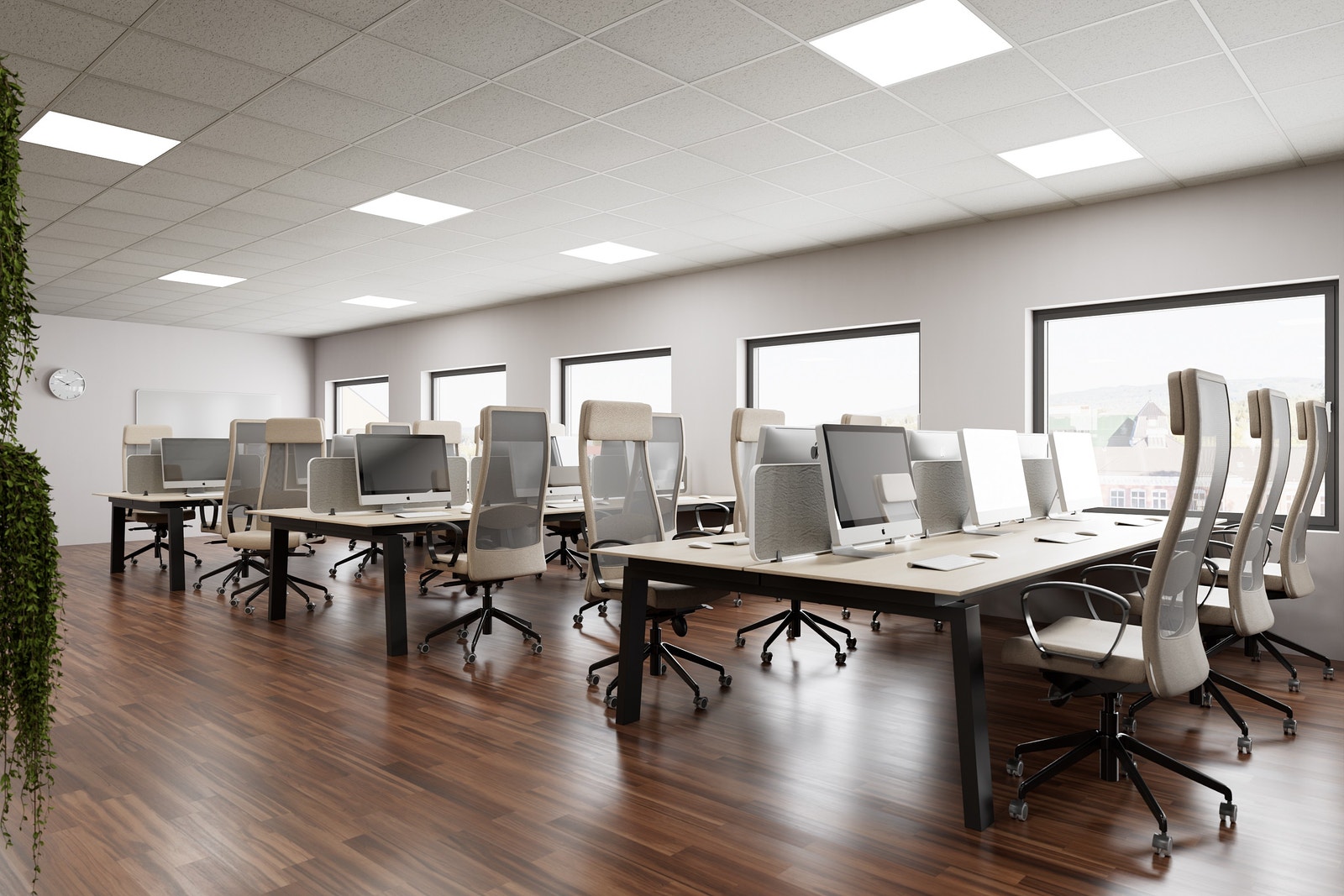 Forslag til ny innredning med faktiske mål Galleribilde