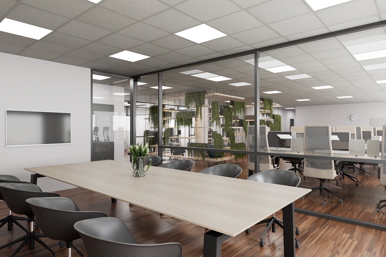 Forslag til ny innredning med faktiske mål Galleribilde