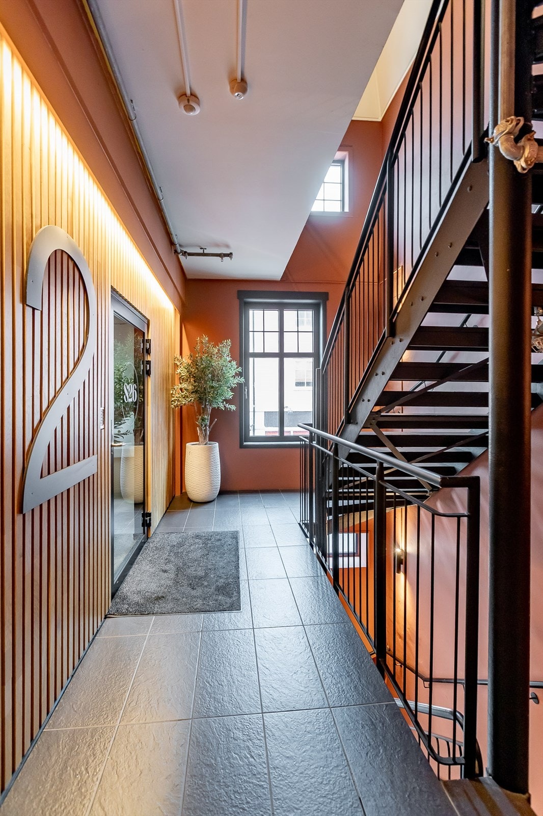 Trappehus korridor Galleribilde