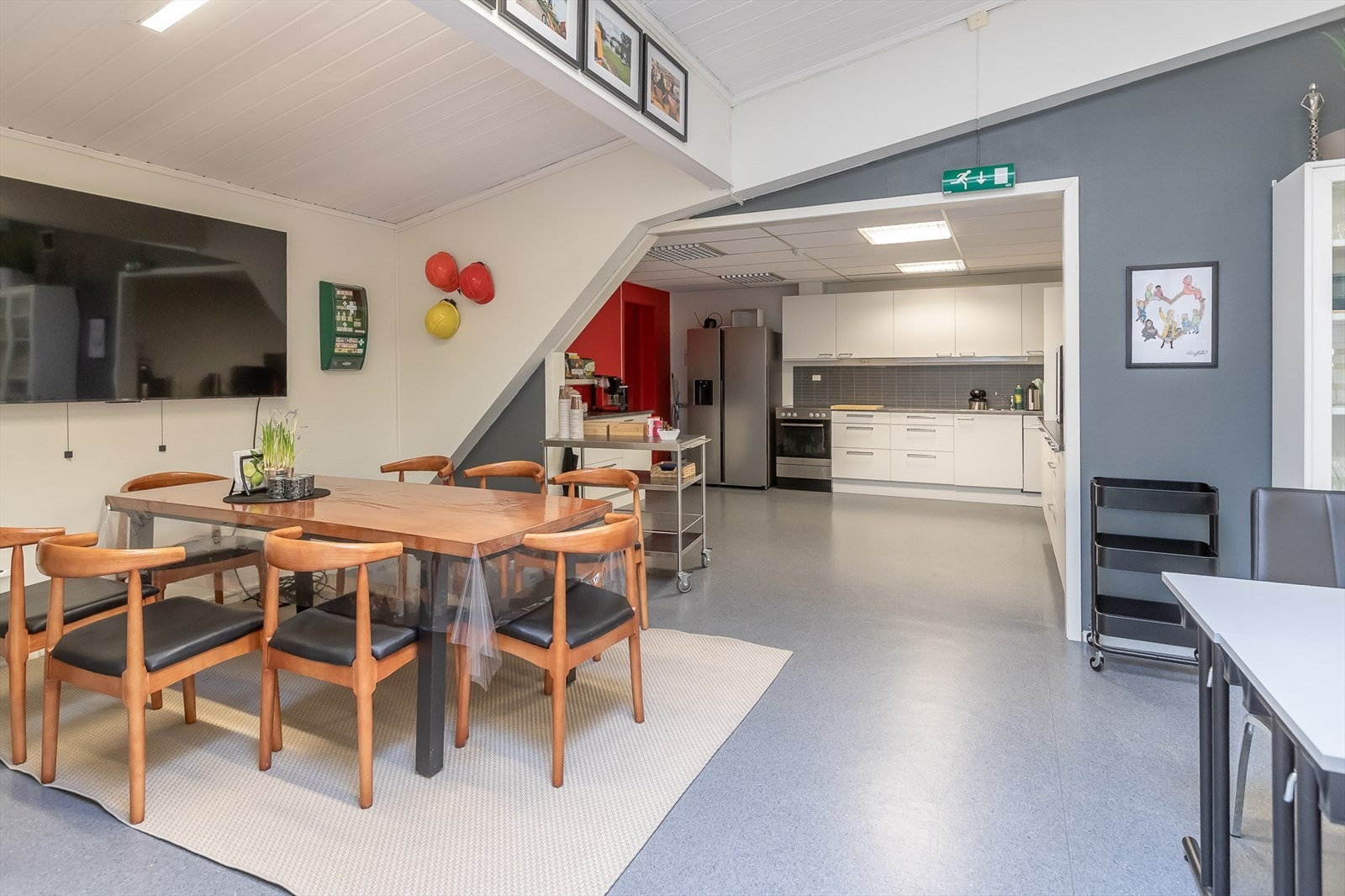 Møterom og sosiale soner i kontorlokale 4. etg. Galleribilde