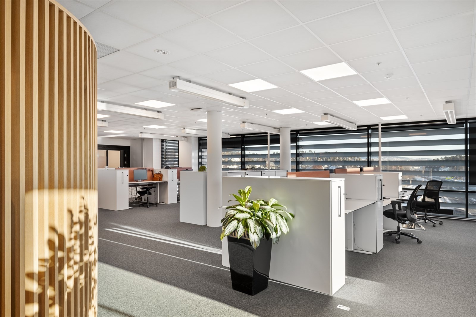 Lokalene legger til rette for effektive løsninger og sone deling ... Galleribilde