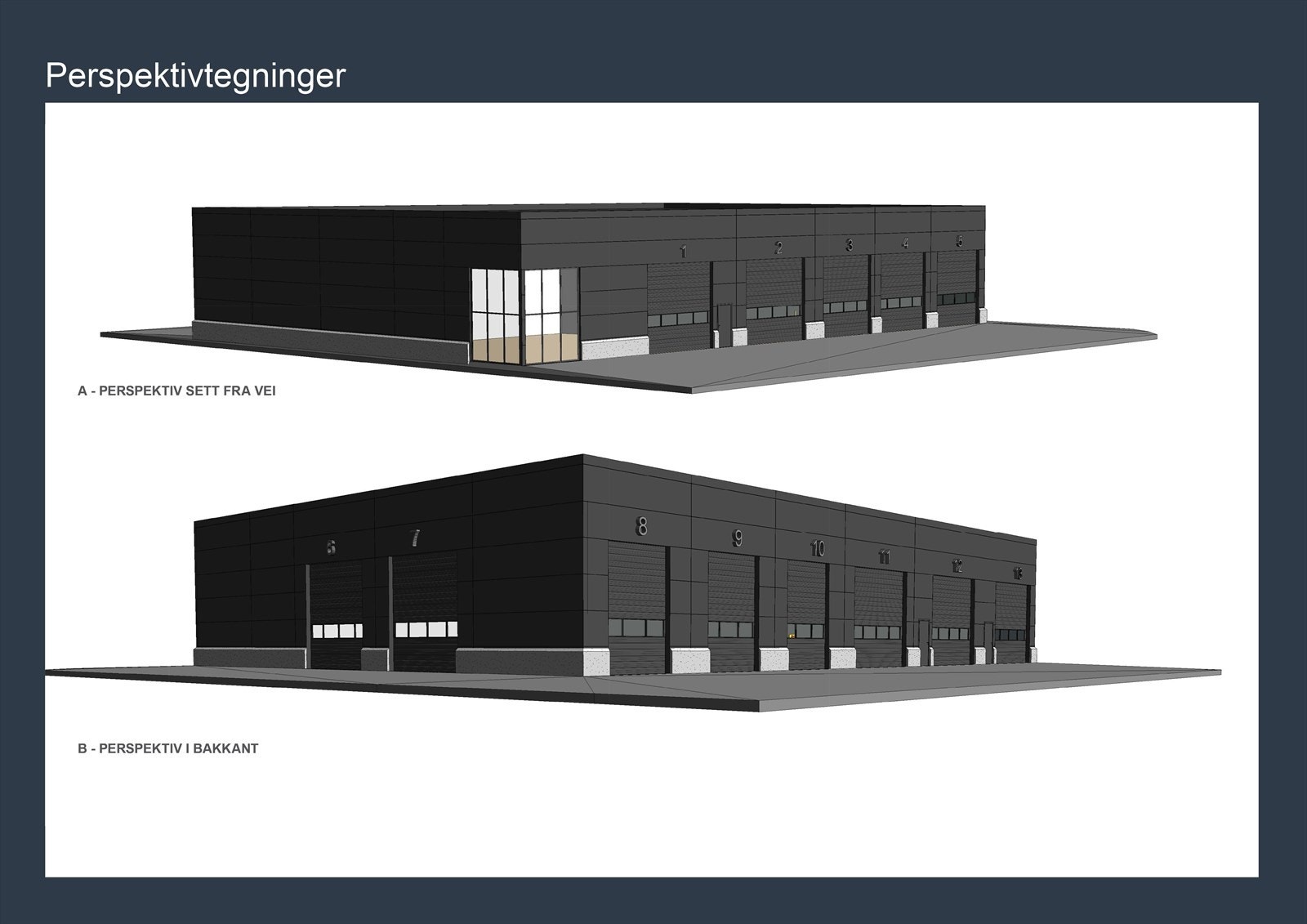 Perspektivtegning Galleribilde