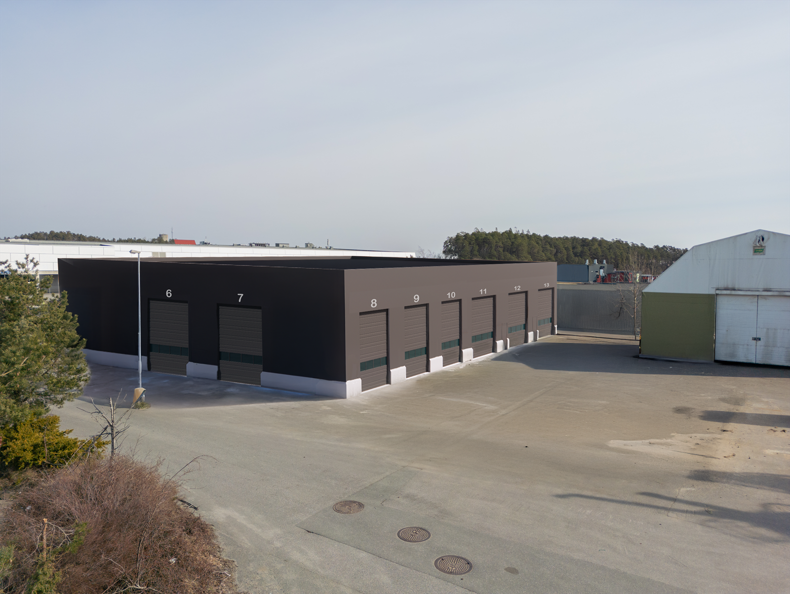 Fleksible lokaler fra 26 til 175 kvm - med mulighet å kjøpe større areal (totalt 904 kvm) Galleribilde