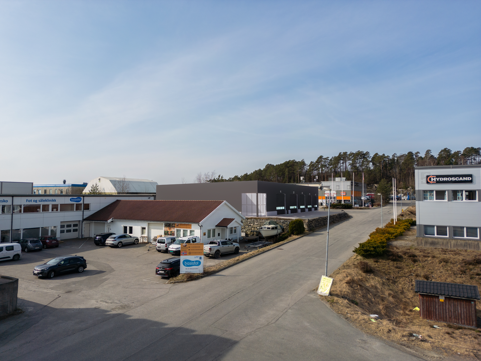 Sentral plassering i Sørlandsparken Galleribilde