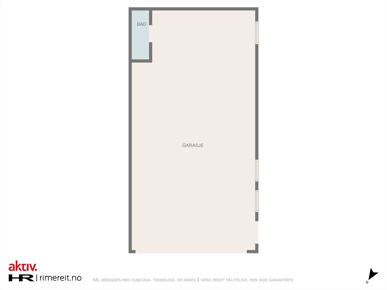 Plan 1 - Garasje Galleribilde