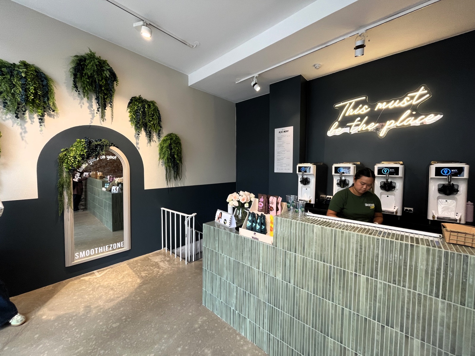 Nå har Smoothie Zone PopUp i lokalene ut året. Galleribilde