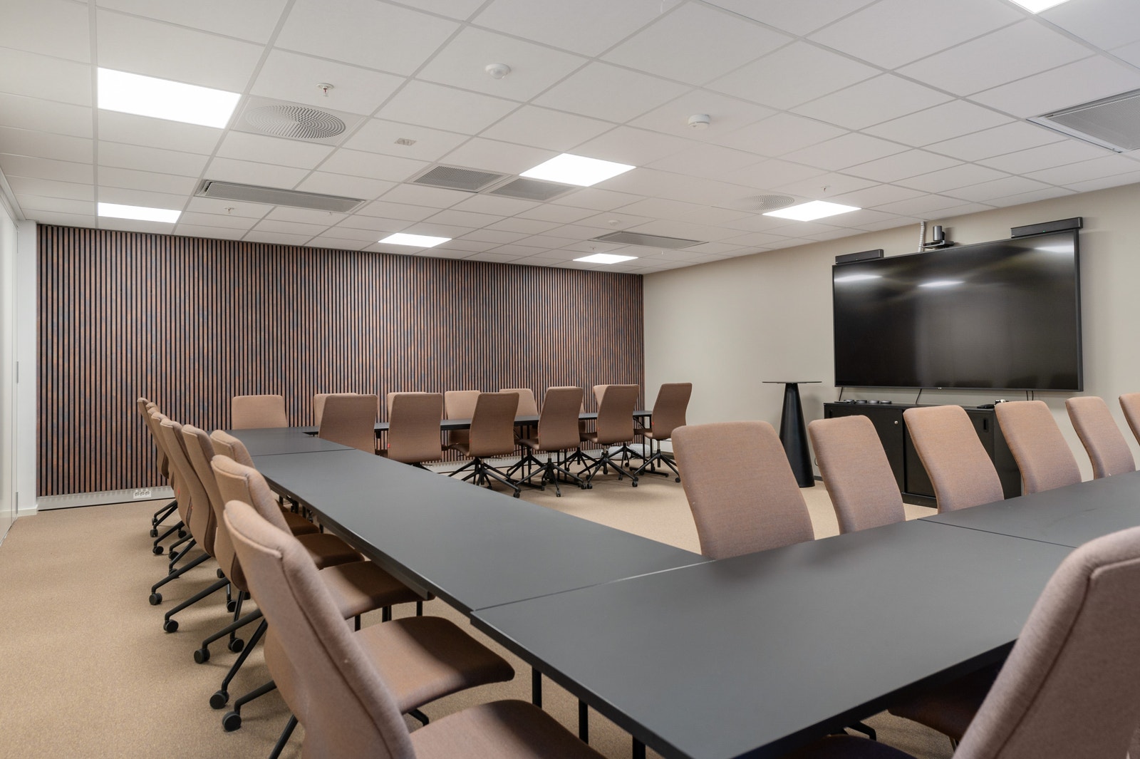 Det største felles møterommet på bygget. Galleribilde