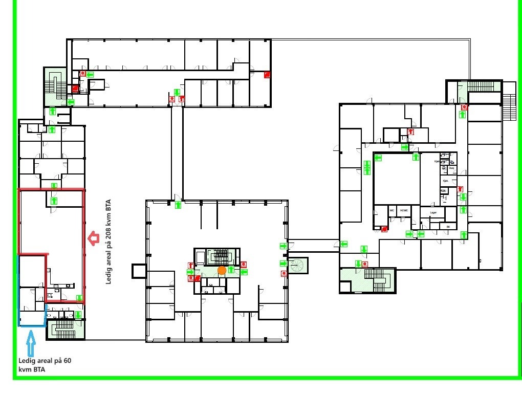 Planløsning 2.etg. Galleribilde