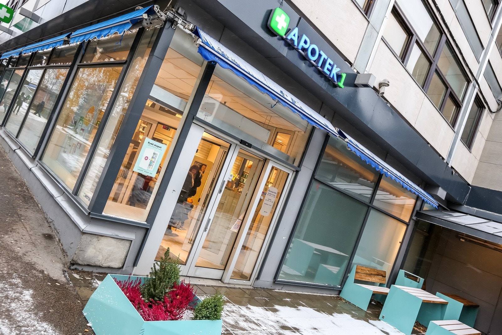 Lokale slik det var når apoteket leide. Galleribilde