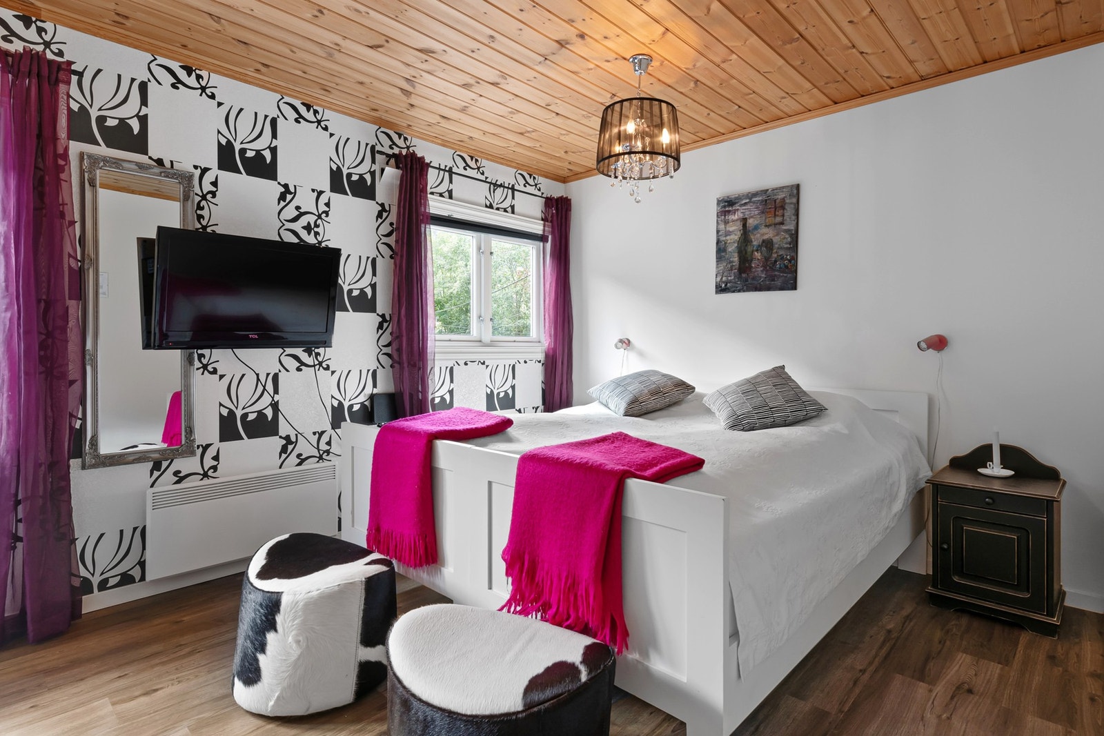 I andre etasje er det fem utleierom. Galleribilde