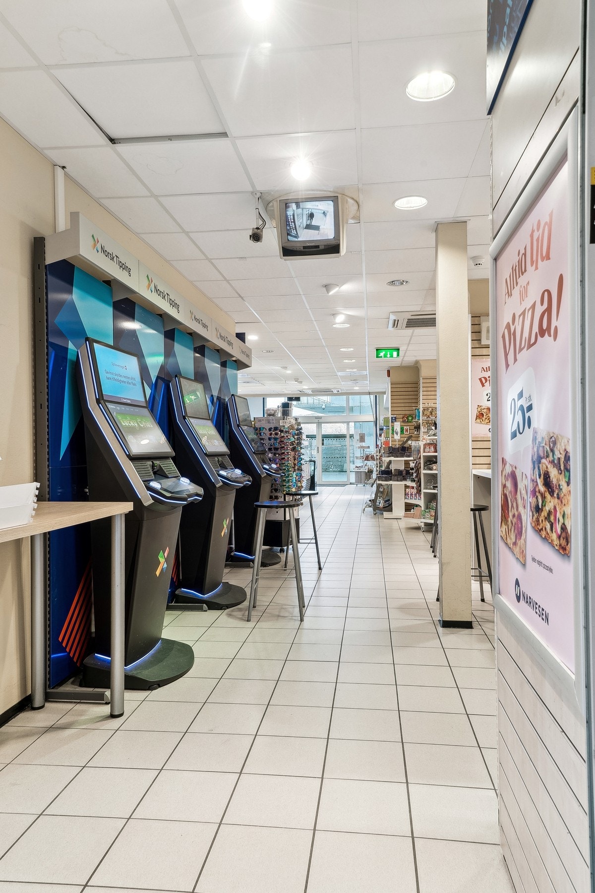 Venterom - kiosk Galleribilde