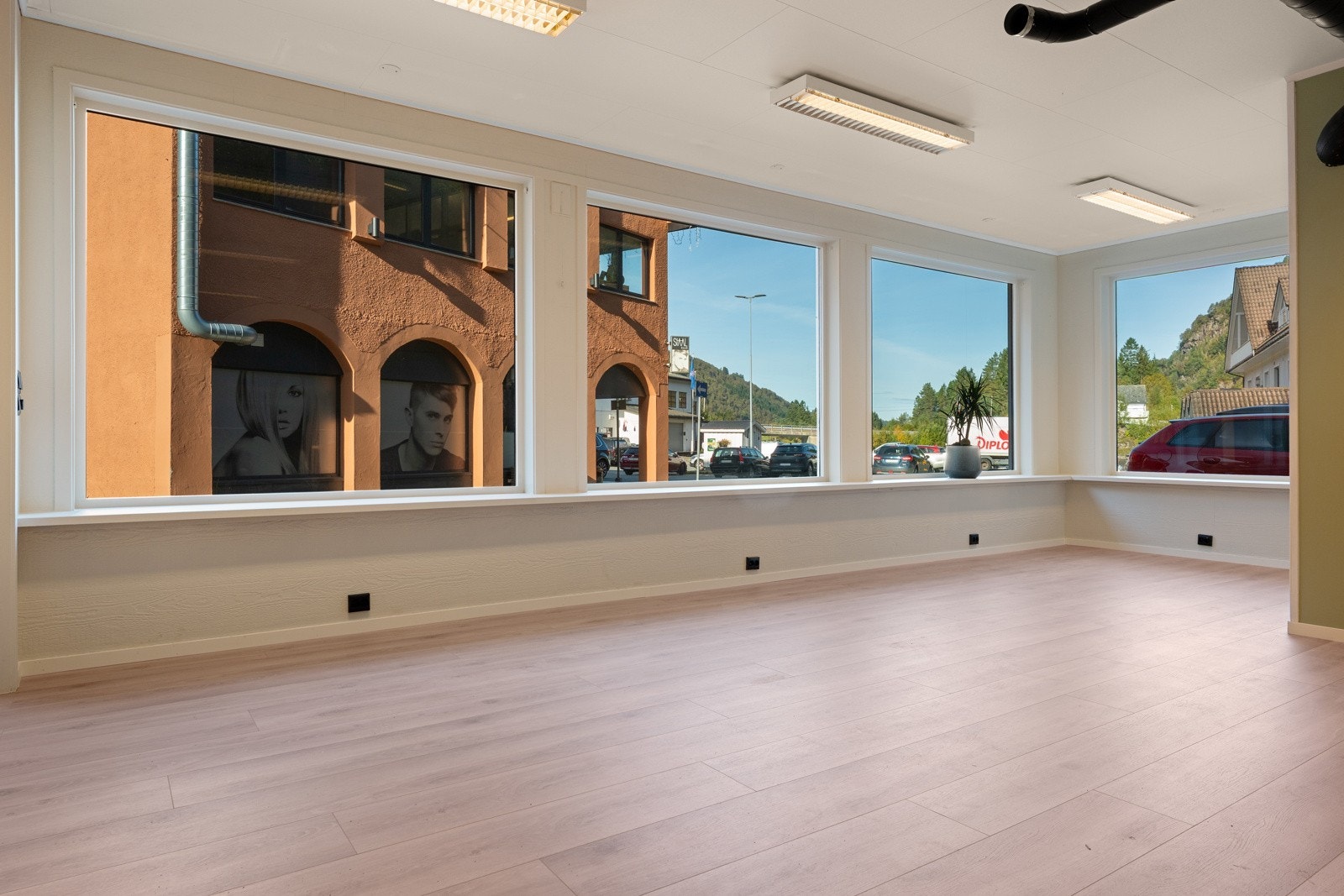 Retning mot senteret Galleribilde