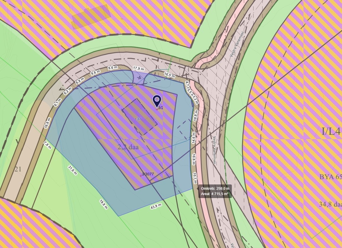 Situasjonsplan Galleribilde