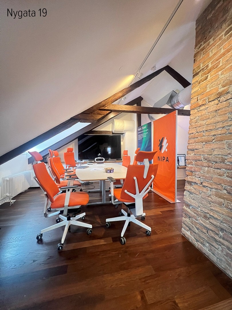 Kontorlokalet i 3. etasje med inndelingsmuligheter. Galleribilde