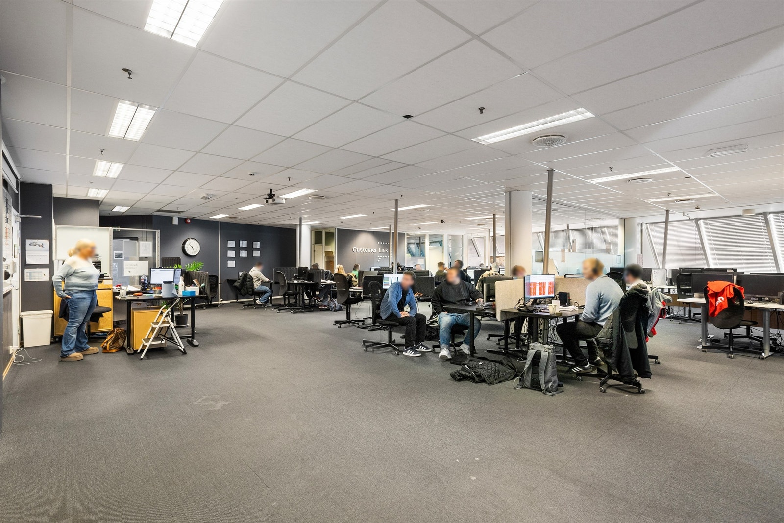 Customer Link AS leier ca. 395 kvm i 2. etasje. Galleribilde