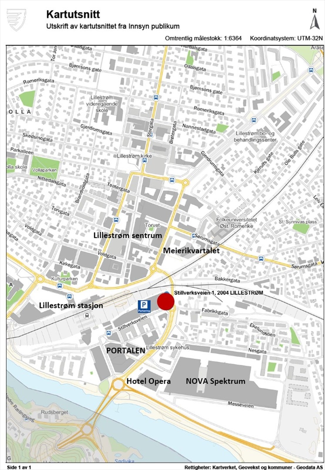 Oversiktskart. Galleribilde