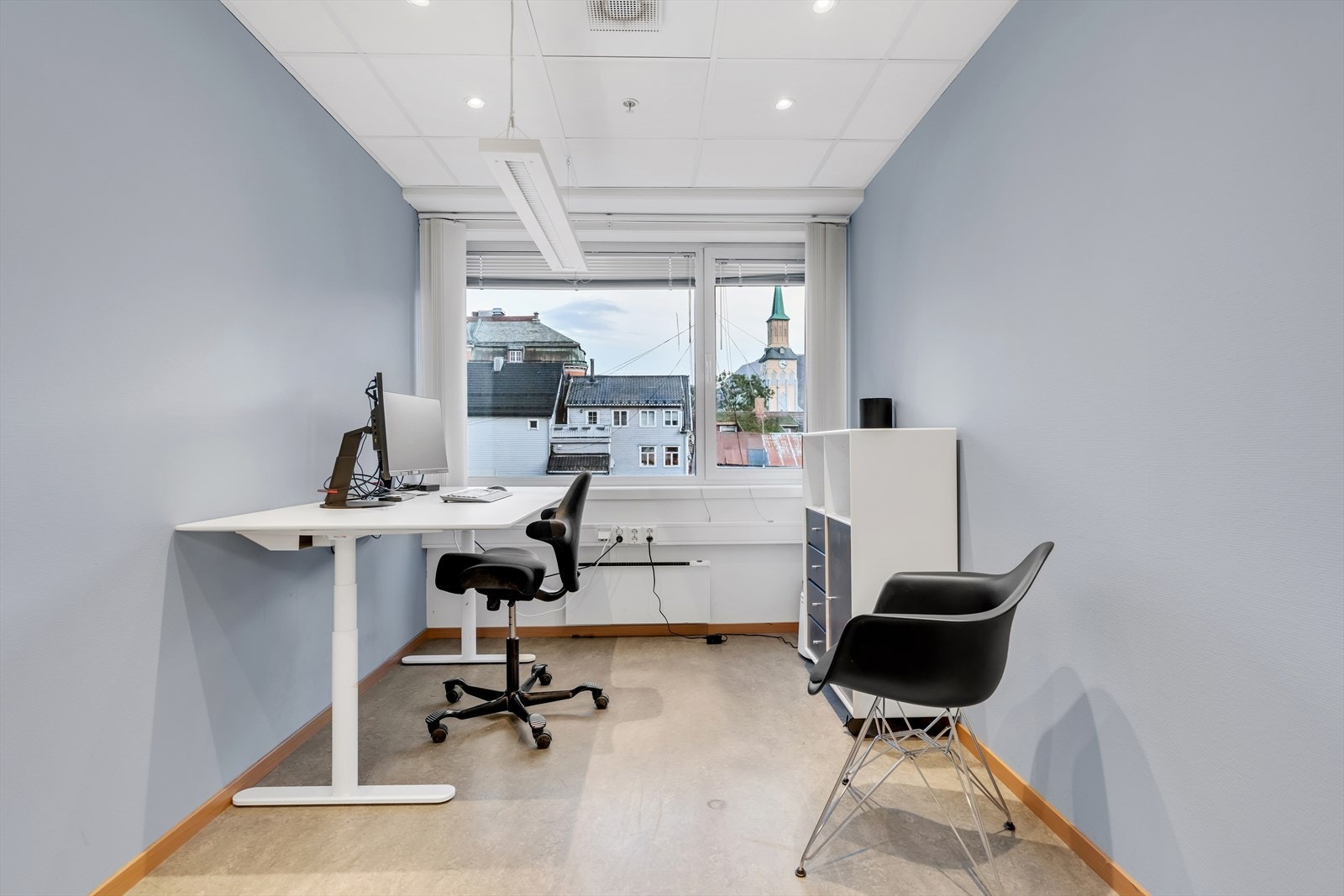 Det er ledig flere cellekontorer Galleribilde