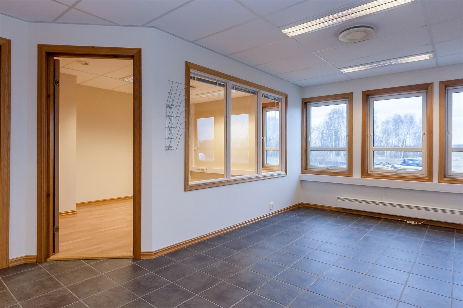 Lyse, fine lokaler med mye vinduer og naturlig lys. Galleribilde