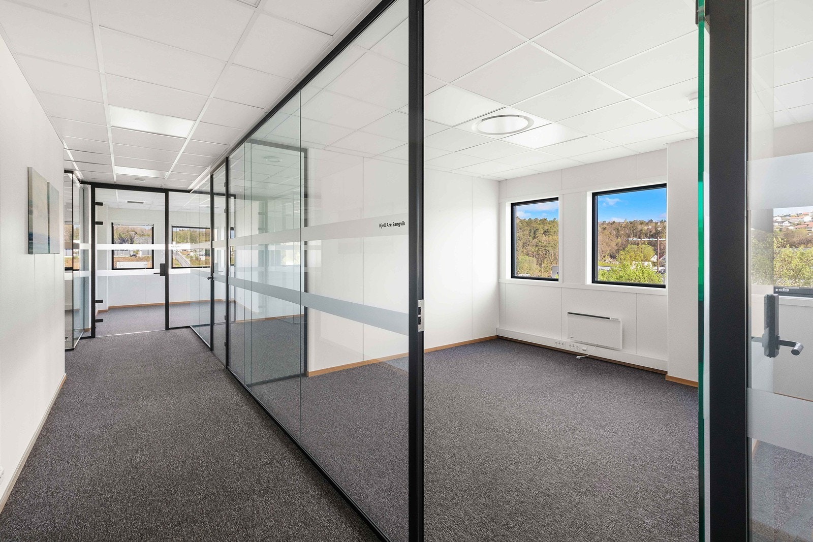 Ny kontordel. Totalt 16 cellekontorer fordelt på 1 og 2.etg. Galleribilde