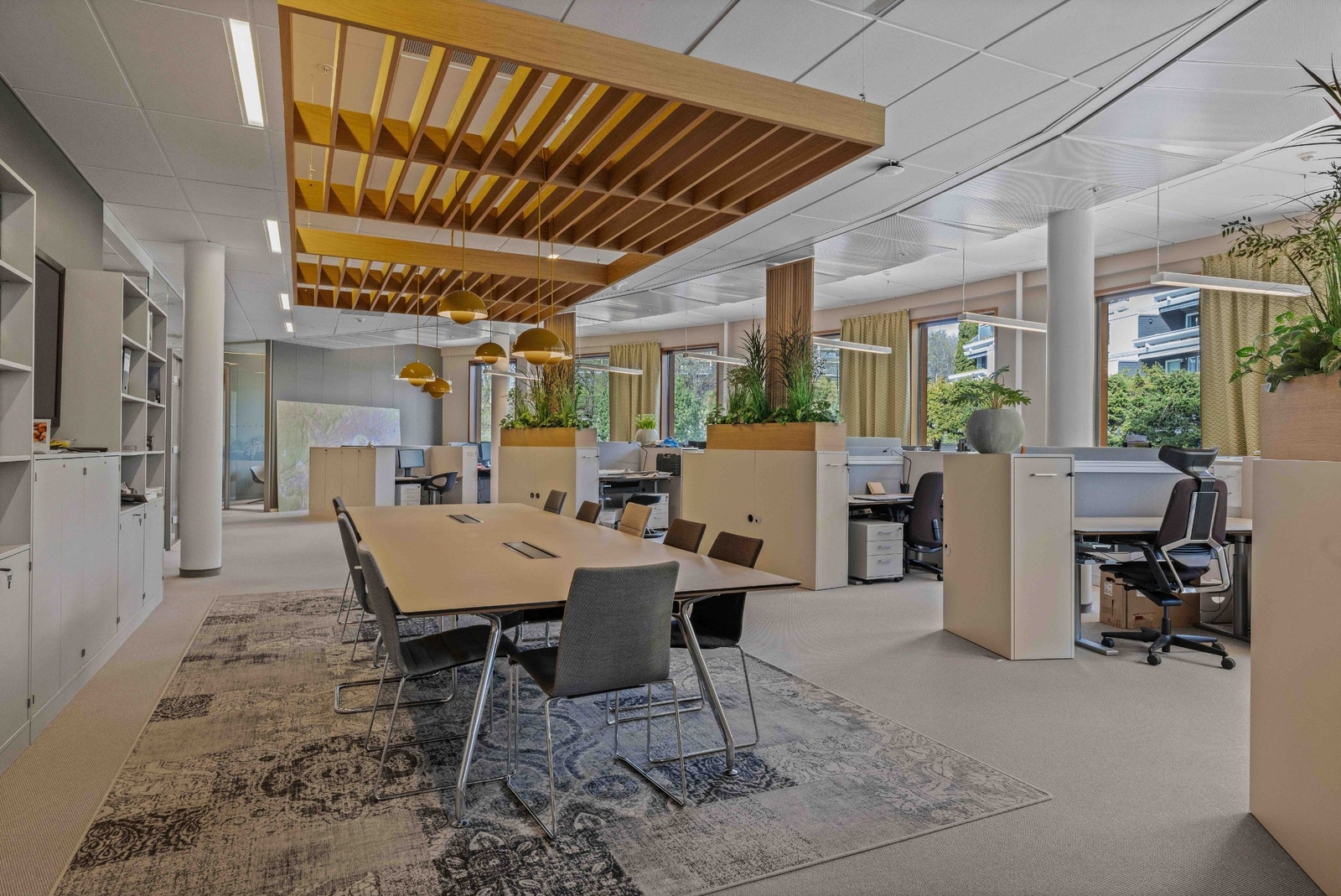 Kontorlandskap Galleribilde