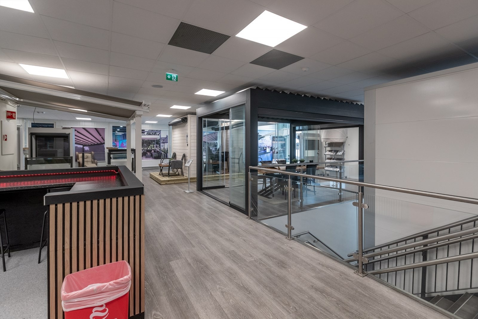 Showroom og kontordel Galleribilde