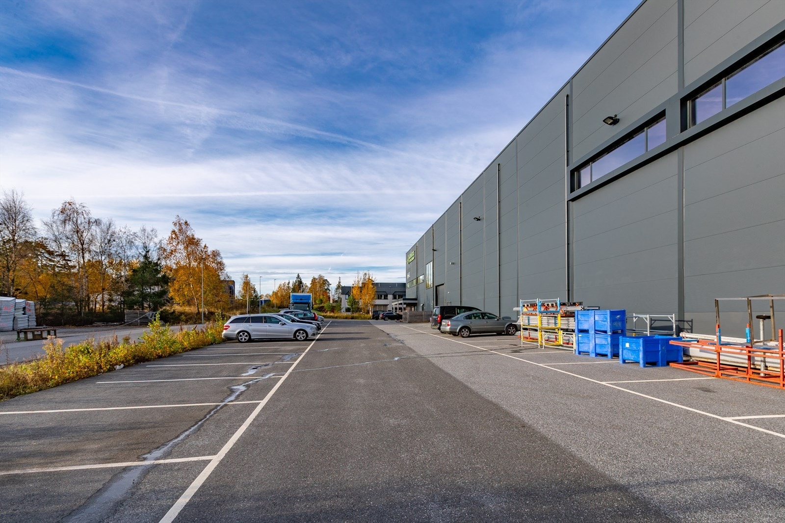 Velkommen til et moderne lagerbygg langs E6, Rygge Galleribilde