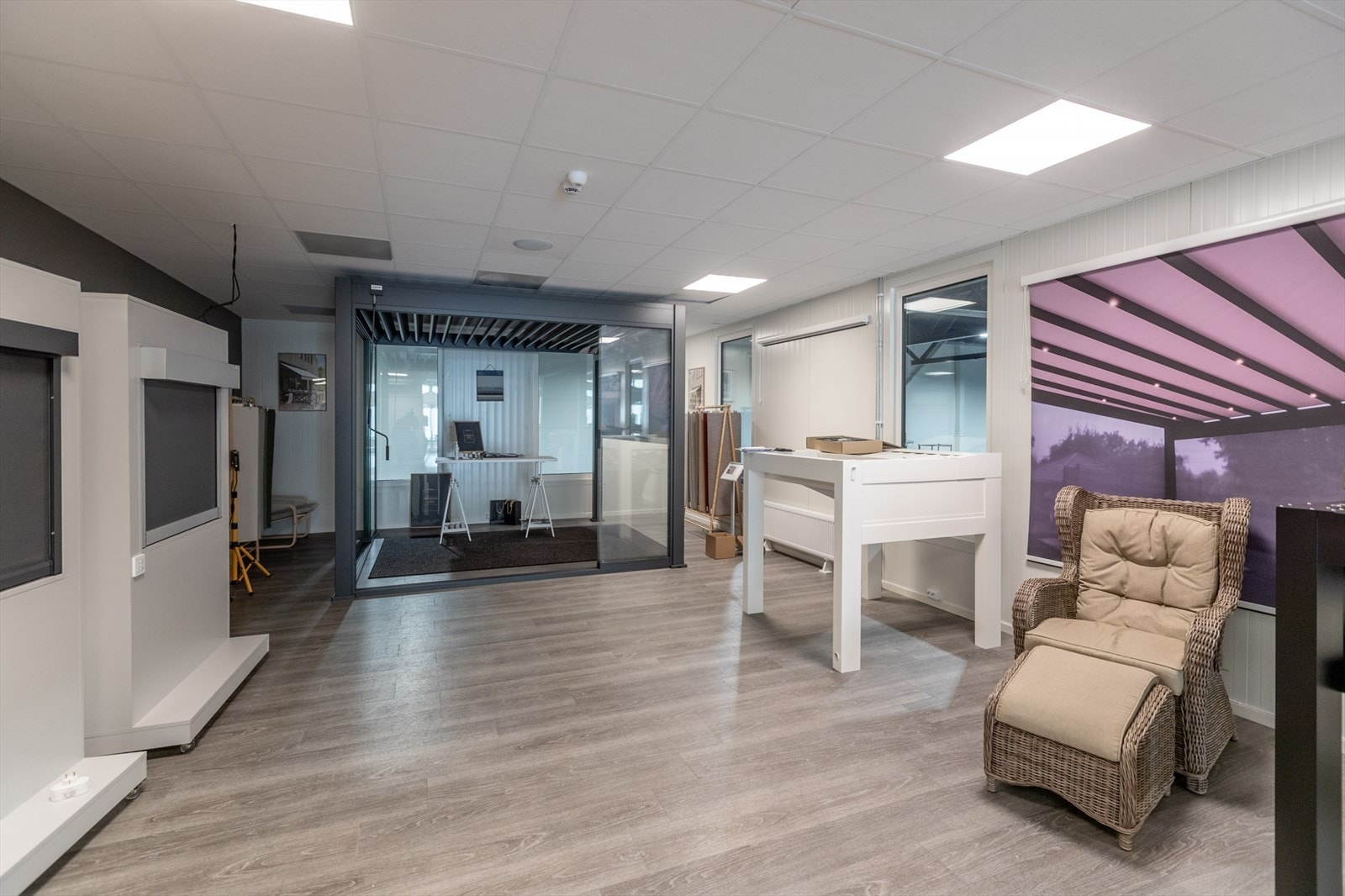 Showroom og kontordel Galleribilde