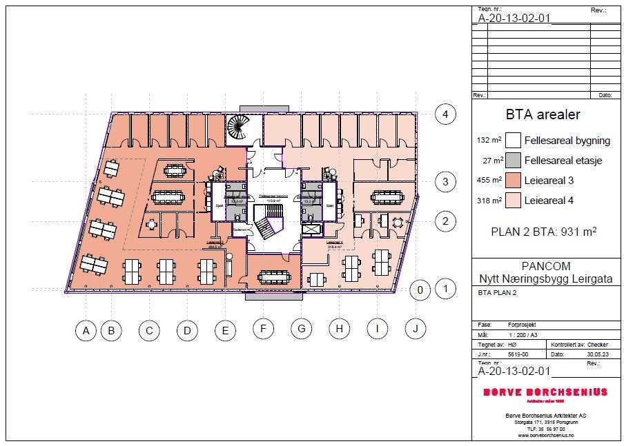 Plantegning - 2 etg Galleribilde