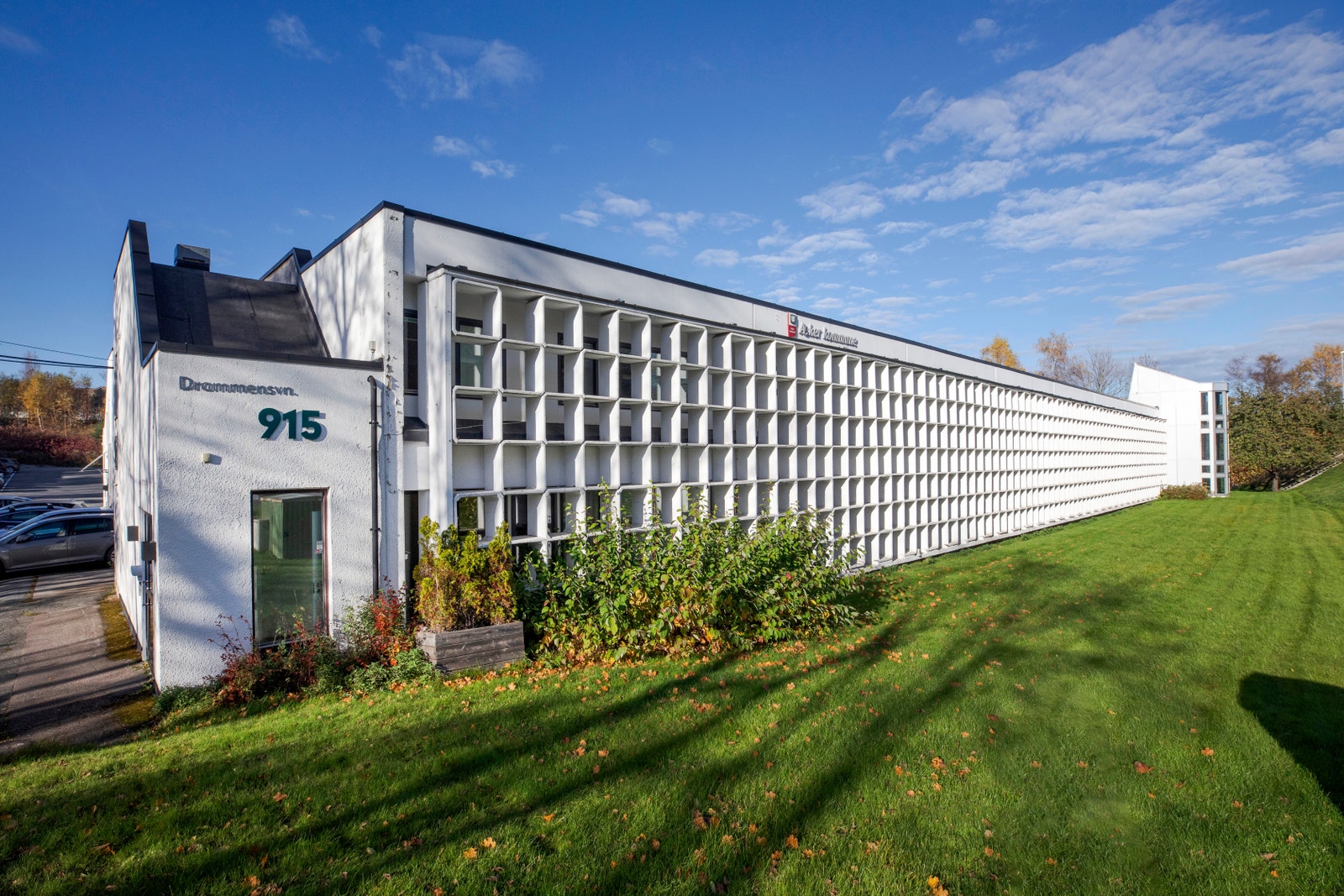 Eiendommen sett fra Drammensveien Galleribilde