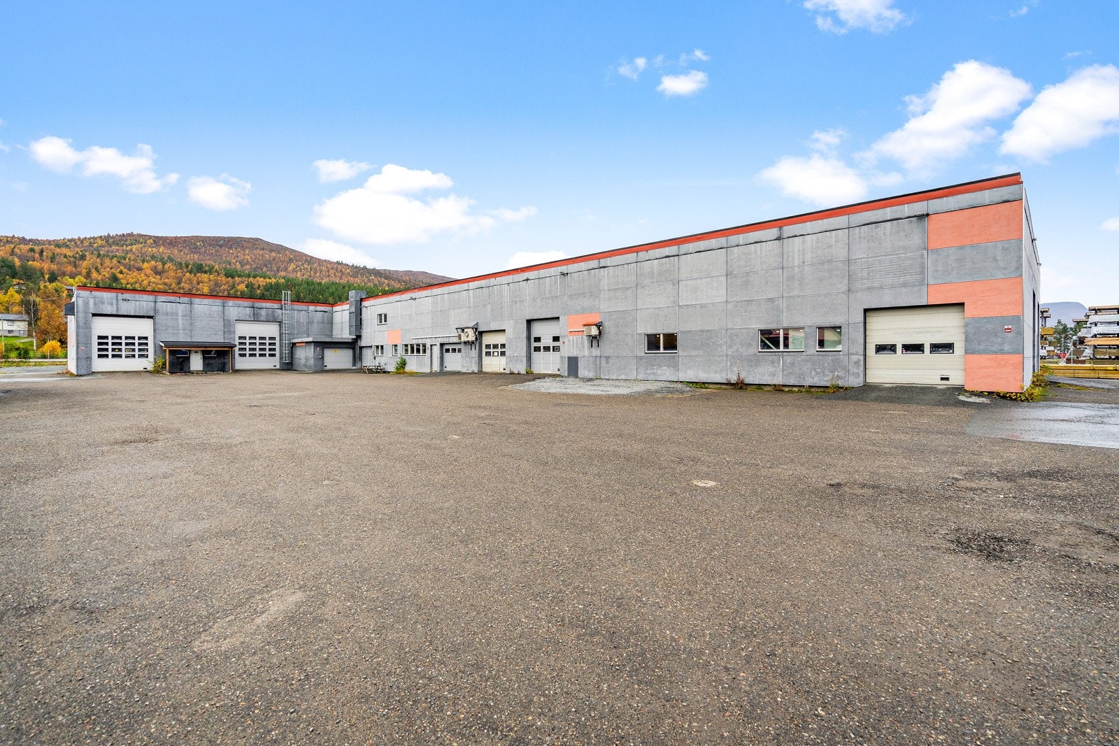 Stort uteområde Galleribilde