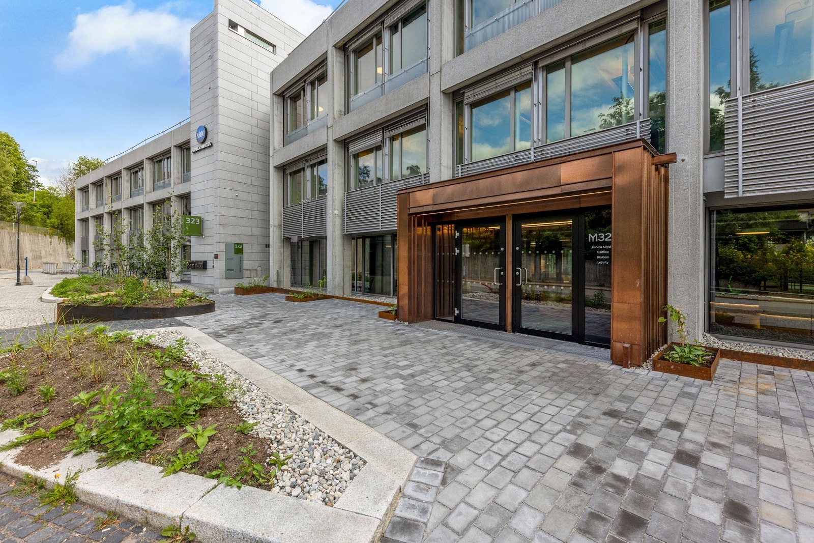 Inngangsparti Galleribilde